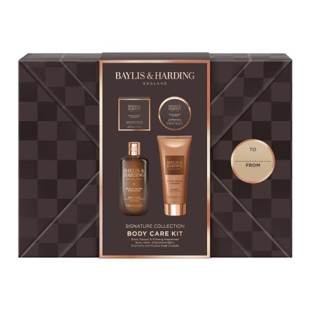 Dárková sada Černý pepř & Ženšen Set Baylis & Harding - 4 ks