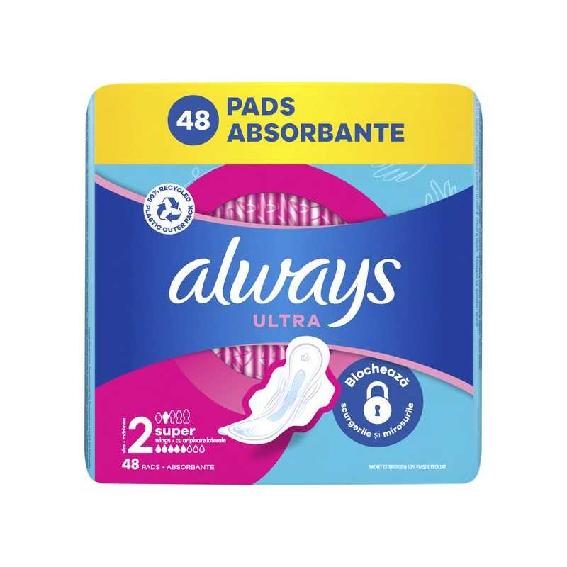 Hygienické vložky Super Always - 48 ks Hygienické vložky Super Always - 48 ks