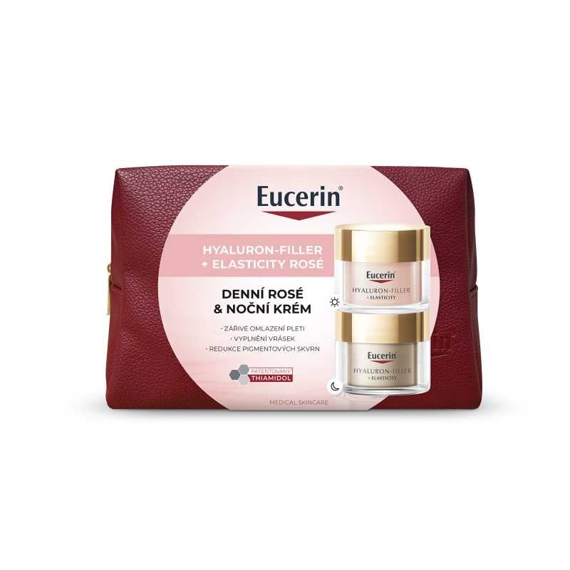 Dárková sada Hyaluron-Filler + Elasticity Rosé Eucerin Dárková sada Hyaluron-Filler + Elasticity Rosé Eucerin