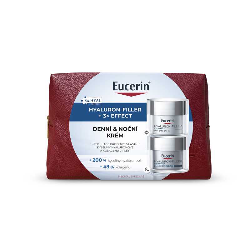Dárková sada pleťové péče Hyaluron-Filler + 3x Effect Eucerin Dárková sada pleťové péče Hyaluron-Filler + 3x Effect Eucerin