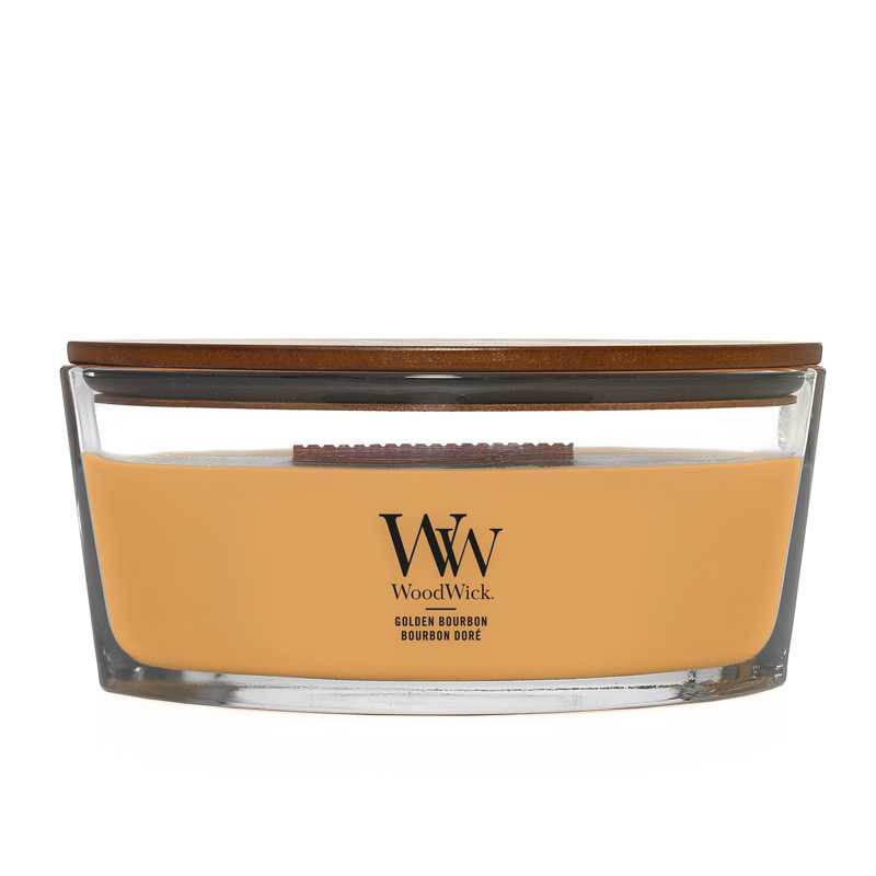 Vonná svíčka loď Golden Bourbon Woodwick - 453,6 g Vonná svíčka loď Golden Bourbon Woodwick - 453,6 g