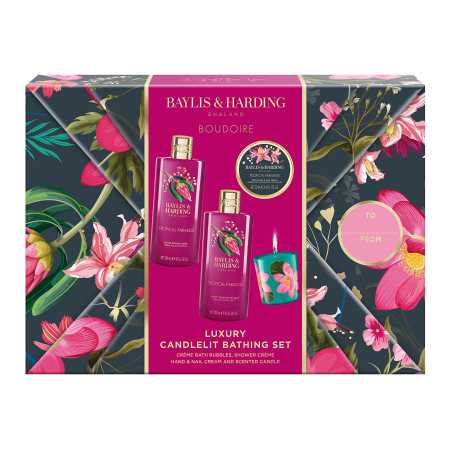 Dárková sada péče o tělo Boudoire / Tropical Paradise Gift Set Baylis & Harding - 4 ks
