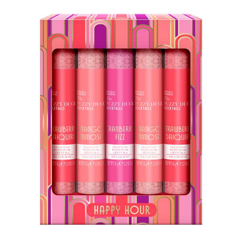 Dárková sada solí do koupele Cotswold Cocktails 5 × Baylis & Harding - 65 g Dárková sada solí do koupele Cotswold Cocktails 5 × Baylis & Harding - 65 g