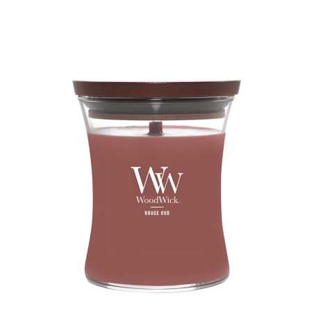 Vonná svíčka váza střední Rouge Oud Woodwick - 275 g