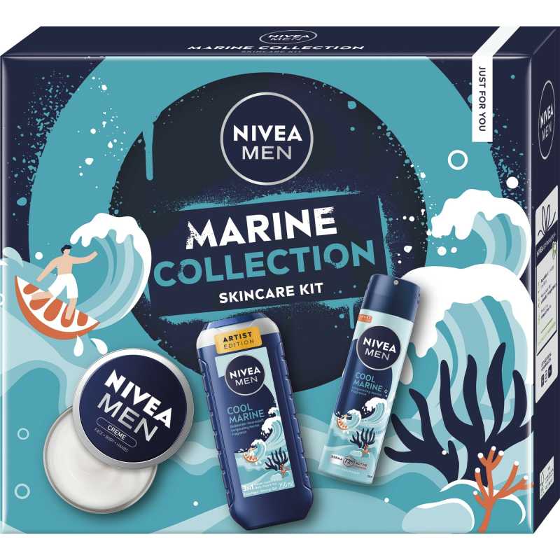 Dárková sada Men Box Cool Marine Nivea
