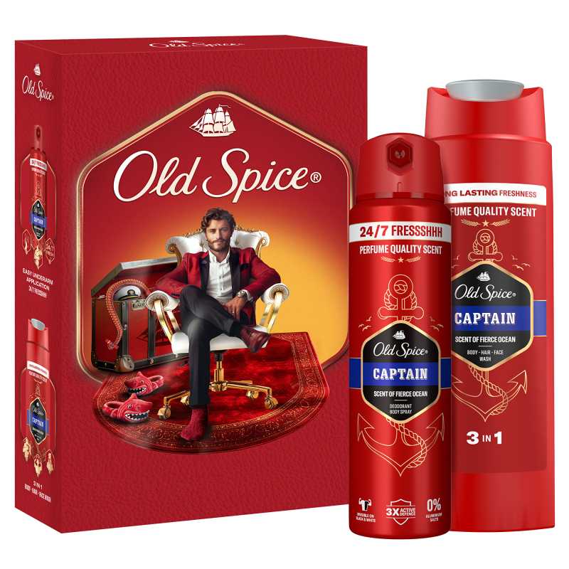 Dárková sada Captain Old Spice Dárková sada Captain Old Spice