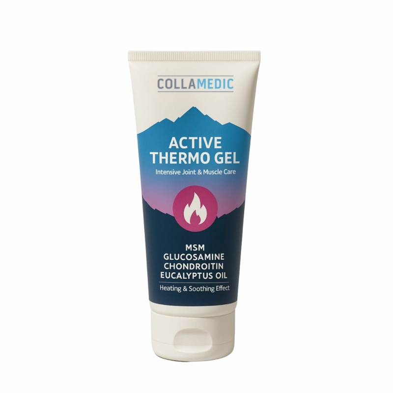 Hřejivý masážní gel (Active Thermo Gel) Collamedic - 200 ml