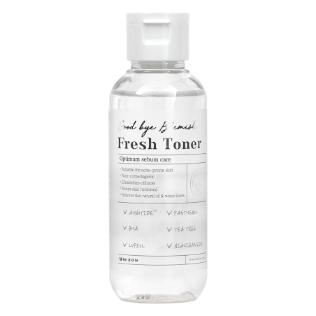 Tonikum pro problematickou pleť Good Bye Blemish (Fresh Toner) Mizon - 120 ml