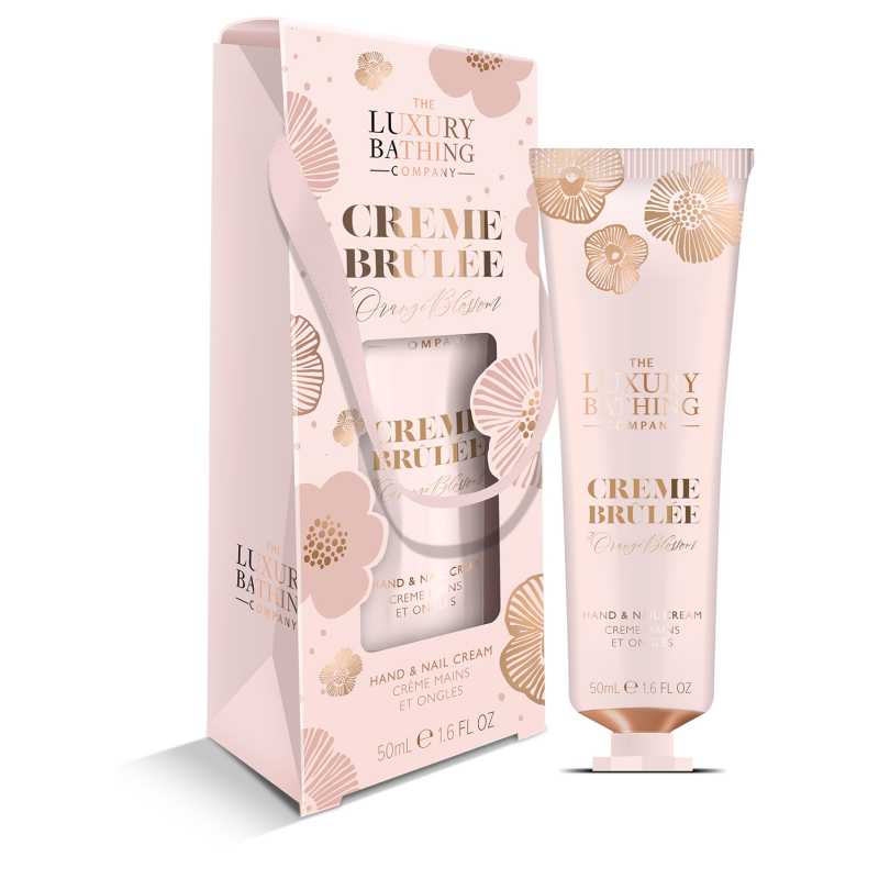 Krém na ruce Creme brulée, Pomerančový květ & Vanilka (Hand & Nail Cream) The Luxury Bathing Company - 50 ml Krém na ruce Creme brulée, Pomerančový květ & Vanilka (Hand & Nail Cream) The Luxury Bathing Company - 50 ml