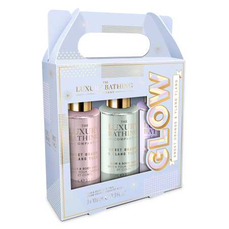 Dárková sada Pomeranč & Ylang Ylang The Luxury Bathing Company - 3 ks