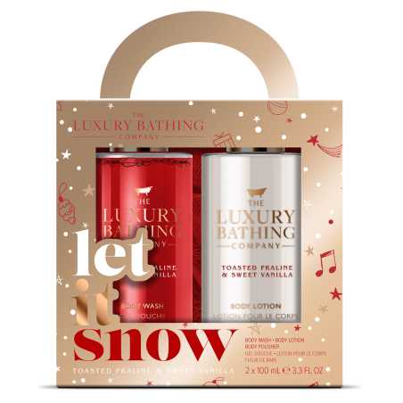 Dárková sada péče o tělo Pralinka & Vanilka The Luxury Bathing Company - 3 ks