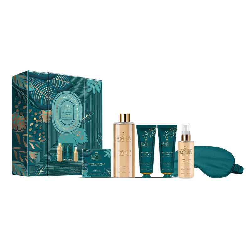 Dárková sada péče o tělo Hruška & Květ nektarinky The Luxury Bathing Company - 6 ks Dárková sada péče o tělo Hruška & Květ nektarinky The Luxury Bathing Company - 6 ks