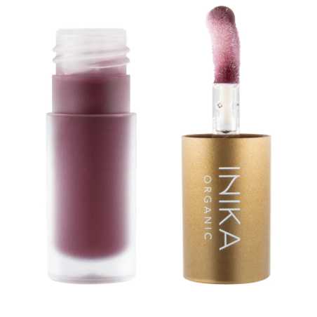 Tónovaný olej na rty s kolagenem a skvalanem (Tinted Lip Oil) Inika Organic / Odstín: Cinnamon - 5 ml