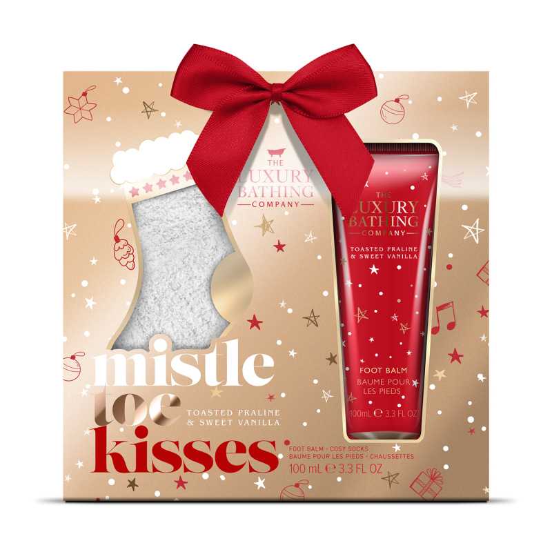 Dárková sada s ponožkami Pralinka & Vanilka The Luxury Bathing Company - 2 ks Dárková sada s ponožkami Pralinka & Vanilka The Luxury Bathing Company - 2 ks