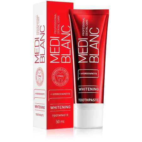 Bělicí zubní pasta (Whitening Toothpaste) Mediblanc - 50 ml