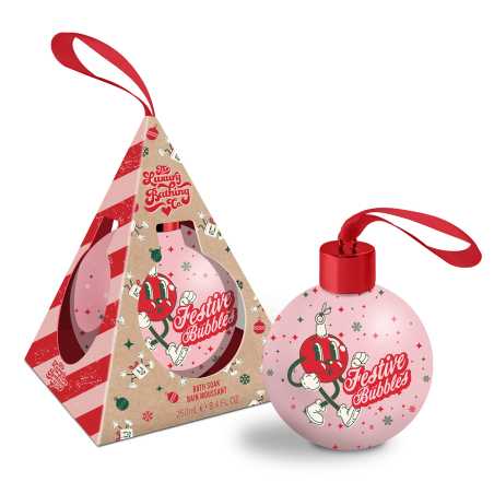 Pěna do koupele Vánoční cukrovinky, Kakao & Vanilka (Bath Soak) The Luxury Bathing Company - 250 ml