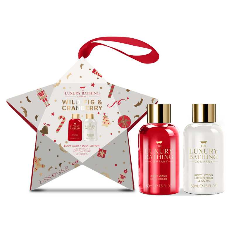 Dárková sada tělové péče Fík & Brusinka The Luxury Bathing Company - 2 ks Dárková sada tělové péče Fík & Brusinka The Luxury Bathing Company - 2 ks