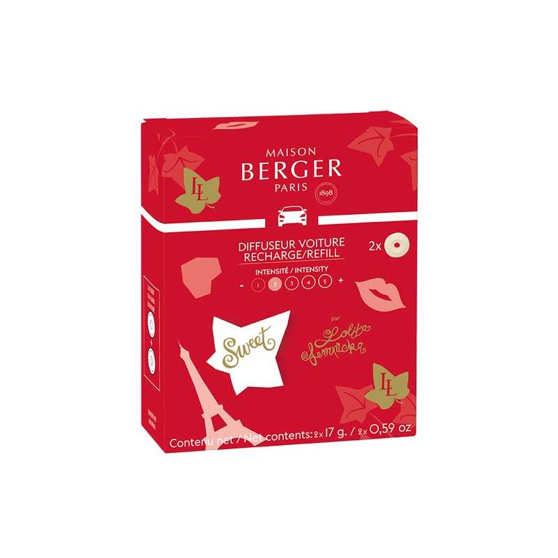 Náhradní náplň do difuzéru do auta Lolita Lempicka Sweet Maison Berger Paris
