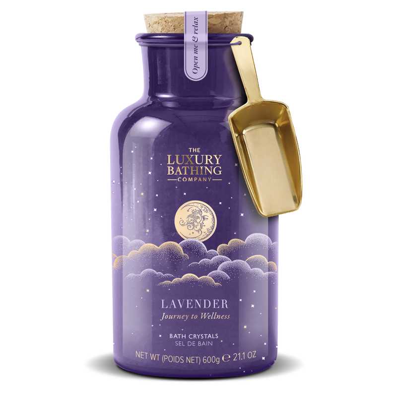 Krystaly do koupele Levandule (Bath Crystals) The Luxury Bathing Company - 600 g Krystaly do koupele Levandule (Bath Crystals) The Luxury Bathing Company - 600 g
