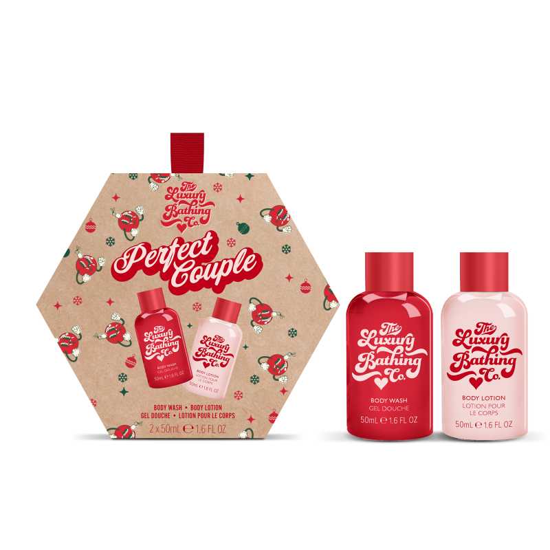 Dárková mini sada koupelové péče Vánoční cukrovinky, Kakao & Vanilka The Luxury Bathing Company - 2 ks Dárková mini sada koupelové péče Vánoční cukrovinky, Kakao & Vanilka The Luxury Bathing Company - 2 ks