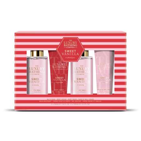 Dárková sada péče o tělo Vanilka & Mandle The Luxury Bathing Company - 4 ks