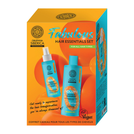 Dárková sada pro nádherné vlasy Fabulous Hair Essentials Kit Natura Siberica