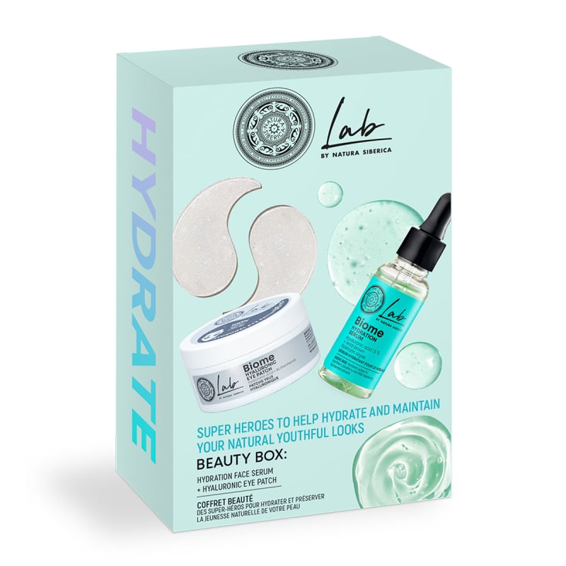 Dárková sada Lab Biome Hydrate Beauty Box Natura Siberica