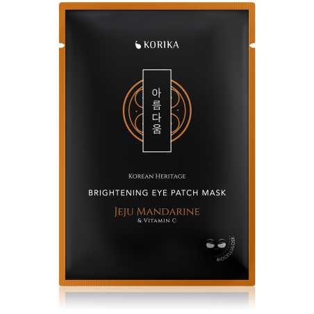 Rozjasňující biocelulózová maska na oční okolí Korean Heritage (Brightening Eye Patch Mask) Korika - 2 ks
