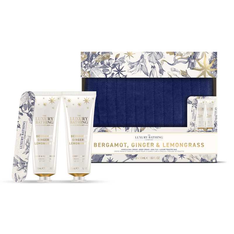Dárková sada tělové péče Bergamot, Zázvor & Lemongrass The Luxury Bathing Company - 4 ks Dárková sada tělové péče Bergamot, Zázvor & Lemongrass The Luxury Bathing Company - 4 ks