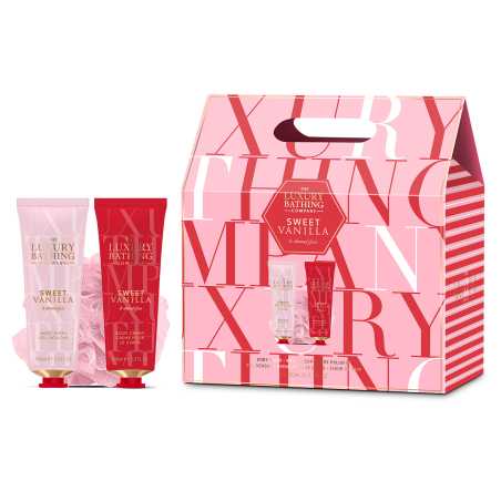 Dárková sada péče o tělo Vanilka & Mandle The Luxury Bathing Company - 3 ks