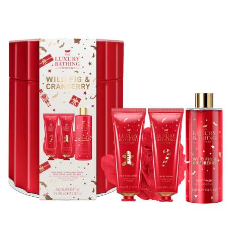 Dárková sada Fík & Brusinka The Luxury Bathing Company - 4 ks