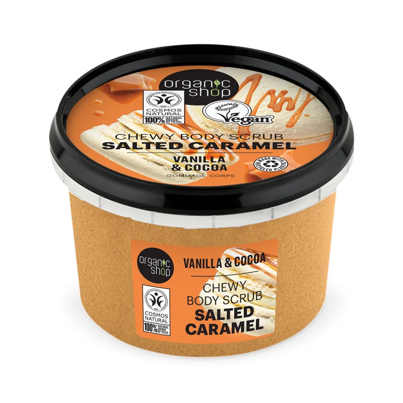 Hustý tělový peeling Slaný karamel (Body Scrub) Organic Shop - 250 ml Hustý tělový peeling Slaný karamel (Body Scrub) Organic Shop - 250 ml