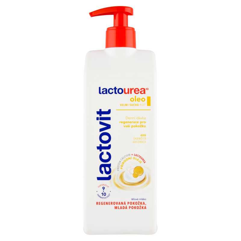 Regenerační a zklidňující tělové mléko Lactourea Oleo Lactovit - 400 ml Regenerační a zklidňující tělové mléko Lactourea Oleo Lactovit - 400 ml