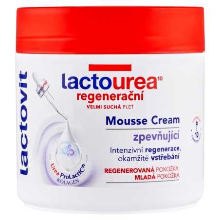 Zpevňující pěnový krém na tělo Lactourea Lactovit - 400 ml