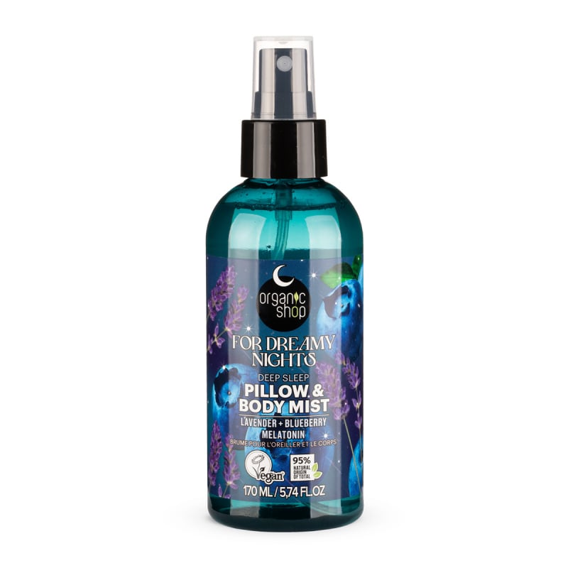 Mlha na polštář a tělo For Dreamy Nights (Pillow & Body Mist) Organic Shop - 170 ml