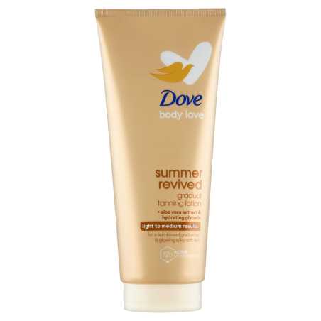 Tónovací tělové mléko Summer Revived Fair to Medium (Tanning Lotion) Dove - 200 ml