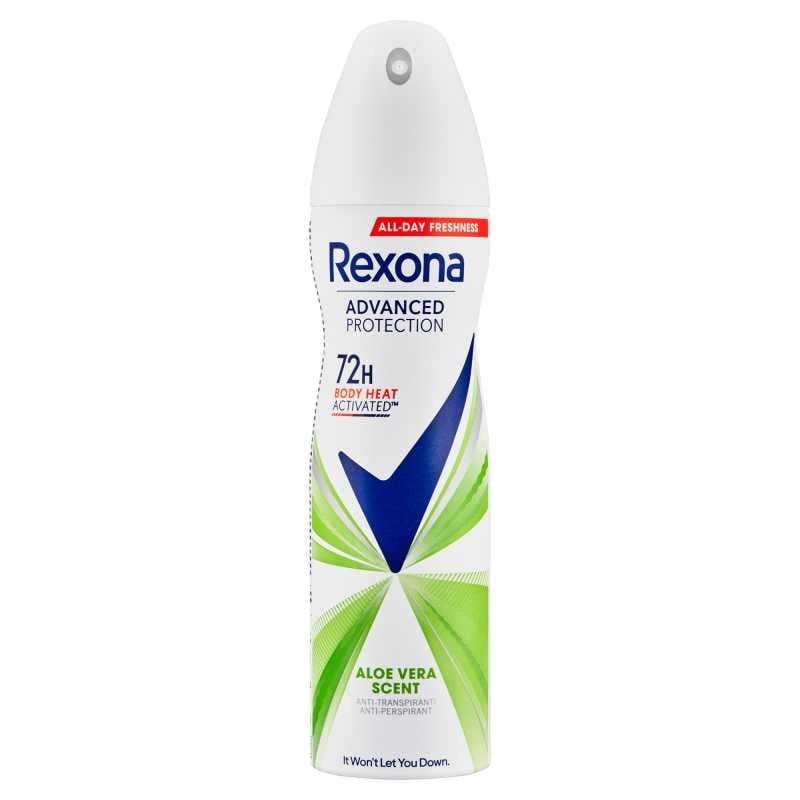 Antiperspirant ve spreji Advanced Protection Aloe Vera Scent Rexona - 150 ml