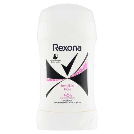 Tuhý antiperspirant Invisible Pure Rexona - 50 ml