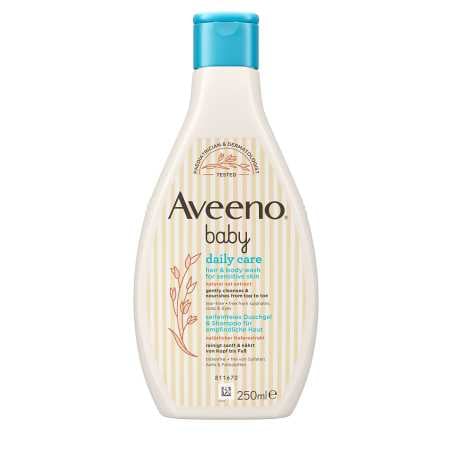 Mycí gel na tělo a vlasy Baby Daily Care (Hair & Body Wash) Aveeno - 250 ml