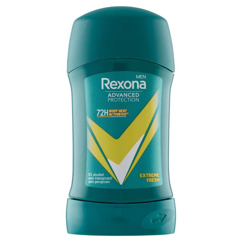 Tuhý antiperspirant Men Advanced Protection Extreme Fresh Rexona - 50 ml