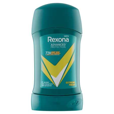 Tuhý antiperspirant Men Advanced Protection Extreme Fresh Rexona - 50 ml