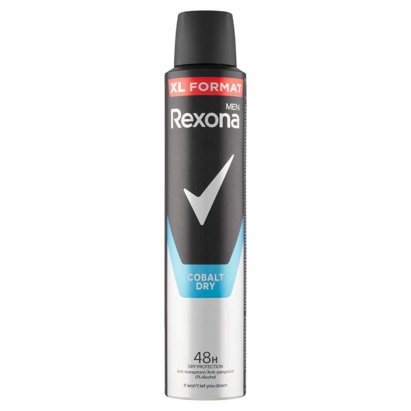 Antiperspirant ve spreji Men Motionsense Cobalt Dry Rexona - 200 ml