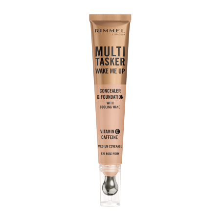 Korektor a make-up 2v1 Multi-Tasker Wake Me Up (Concealer & Foundation) Rimmel / Odstín: 025 - 20 ml