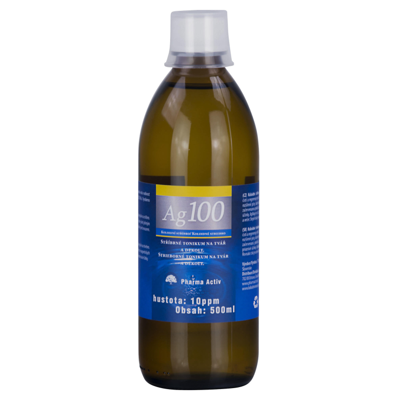 Koloidní stříbro Ag100 (10ppm) Pharma Activ - 500 ml