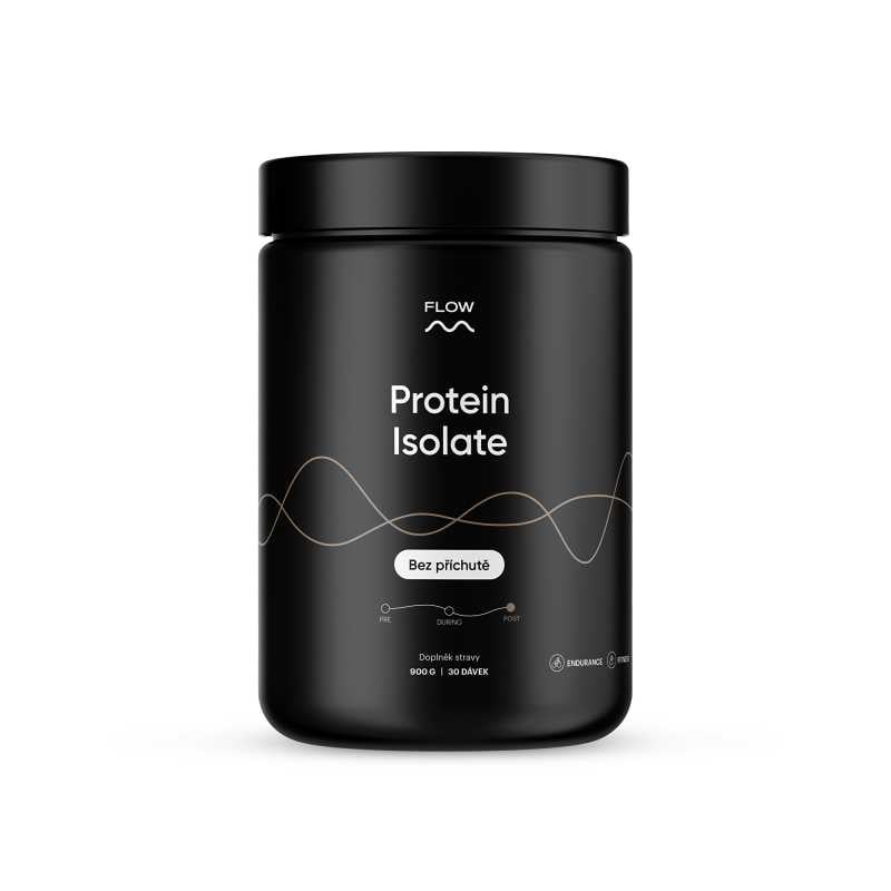 Protein Isolate 900 g / Flow Nutrition - 30 dávek Protein Isolate 900 g / Flow Nutrition - 30 dávek