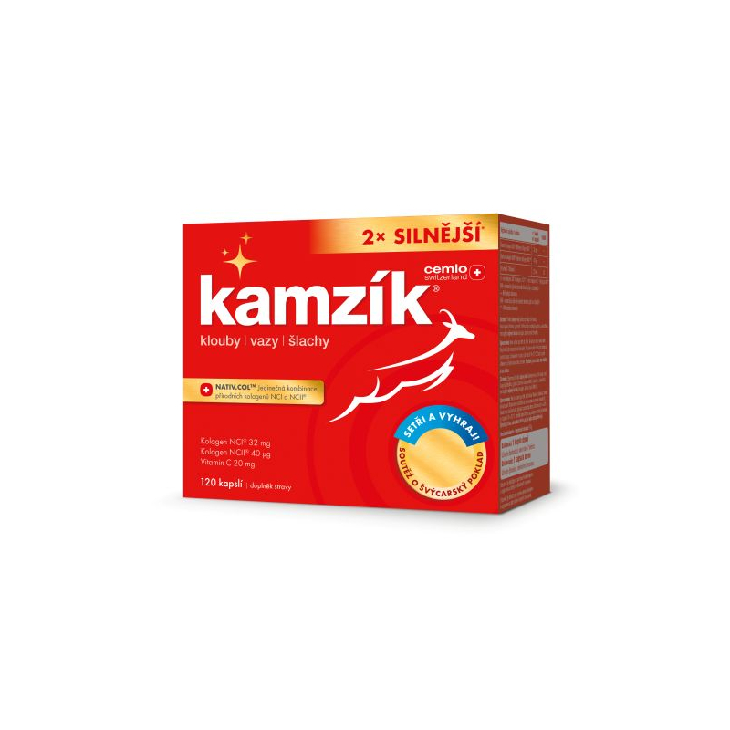 Kamzík Cemio - 120 kapslí Kamzík Cemio - 120 kapslí