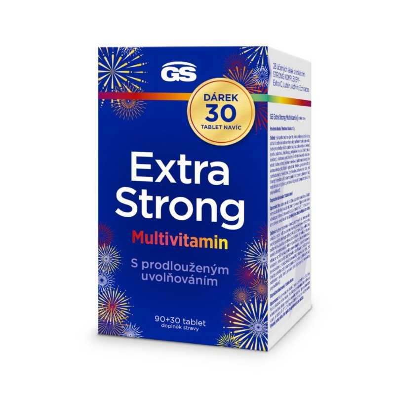 GS Extra Strong Multivitamin 90 + 30 tablet ZDARMA Greenswan