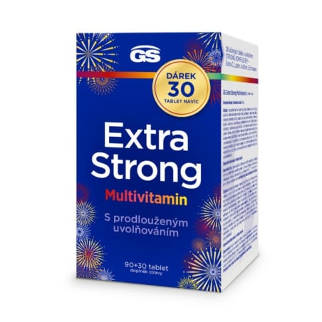 GS Extra Strong Multivitamin 90 + 30 tablet ZDARMA Greenswan