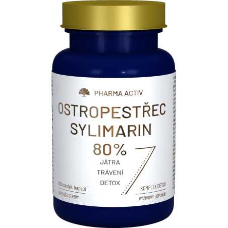 Ostropestřec Sylimarin 80 % Pharma Activ - 90 tobolek