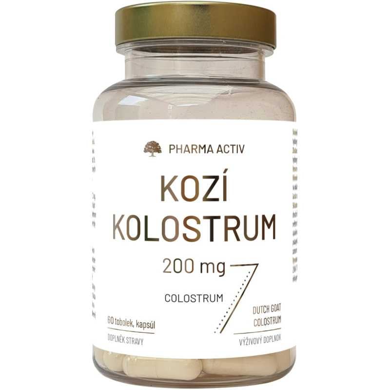 Kozí kolostrum 200 mg Pharma Activ - 60 tobolek Kozí kolostrum 200 mg Pharma Activ - 60 tobolek